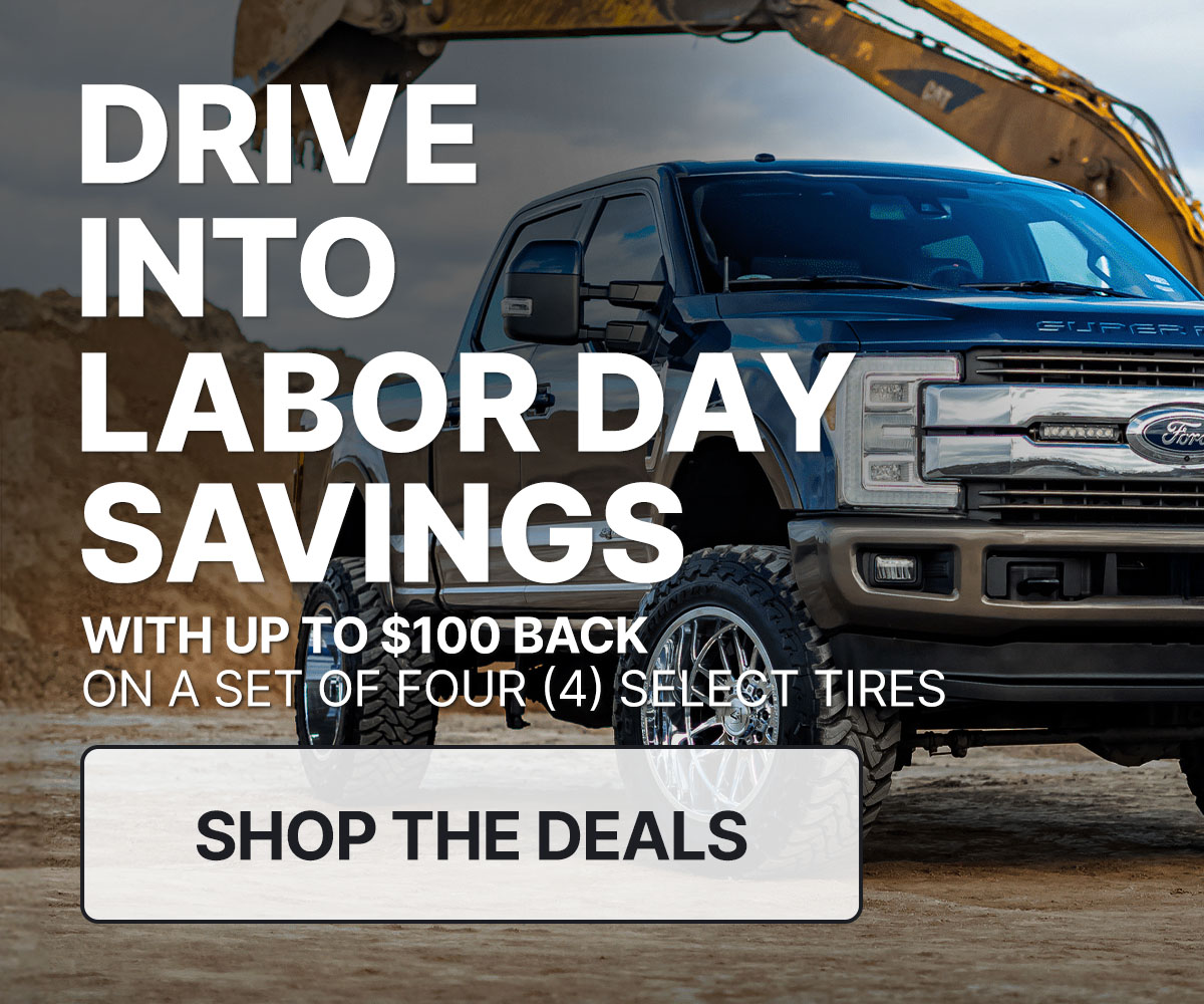 Drive into Labor Day savings with up to $100 back