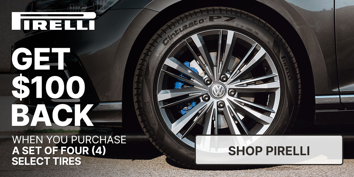 Get $100 back when you purchase a set of four (4) select tires