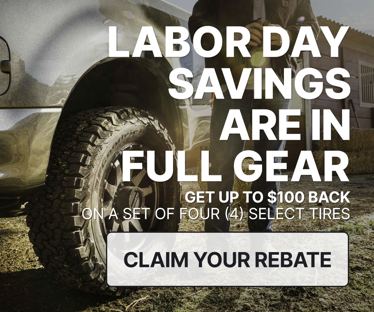 Labor day savings are in full gear. Get up to $100 back
