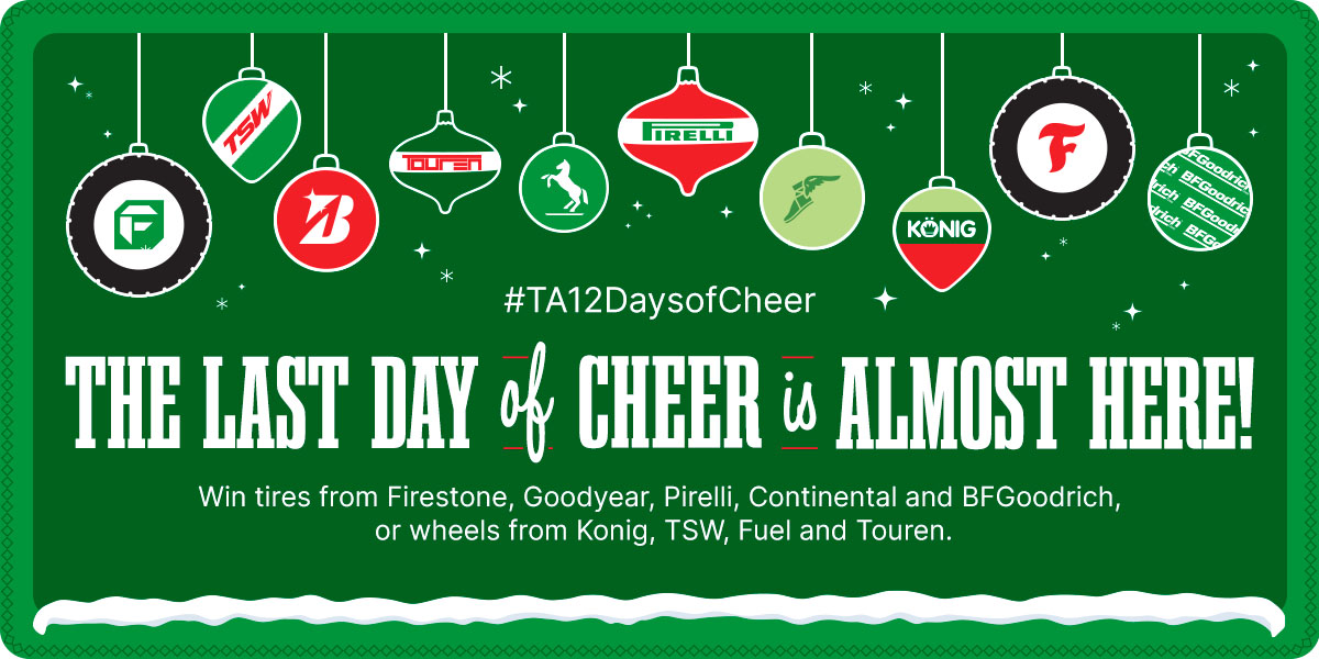 The last day of cheer is almost here!