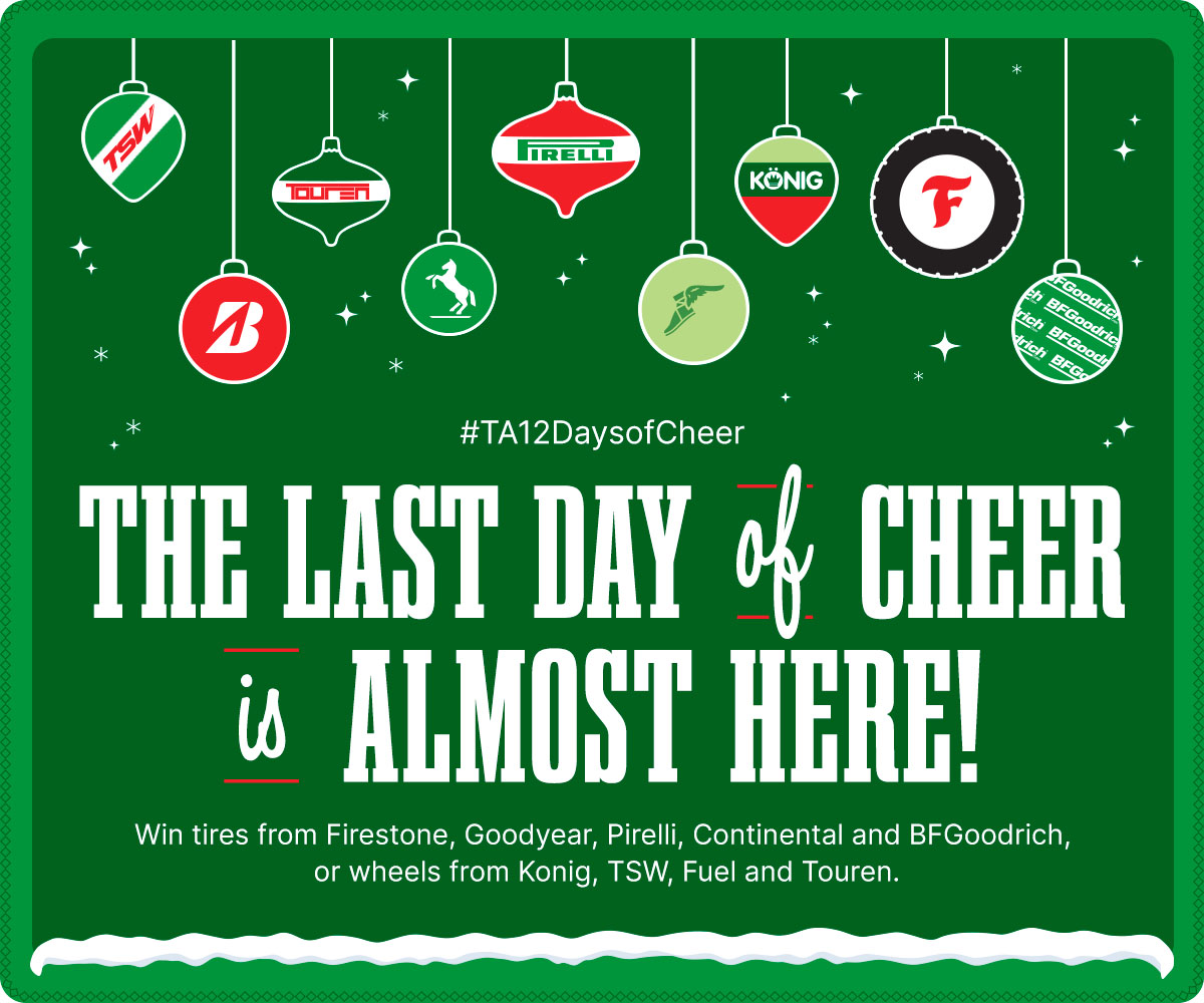 The last day of cheer is almost here!